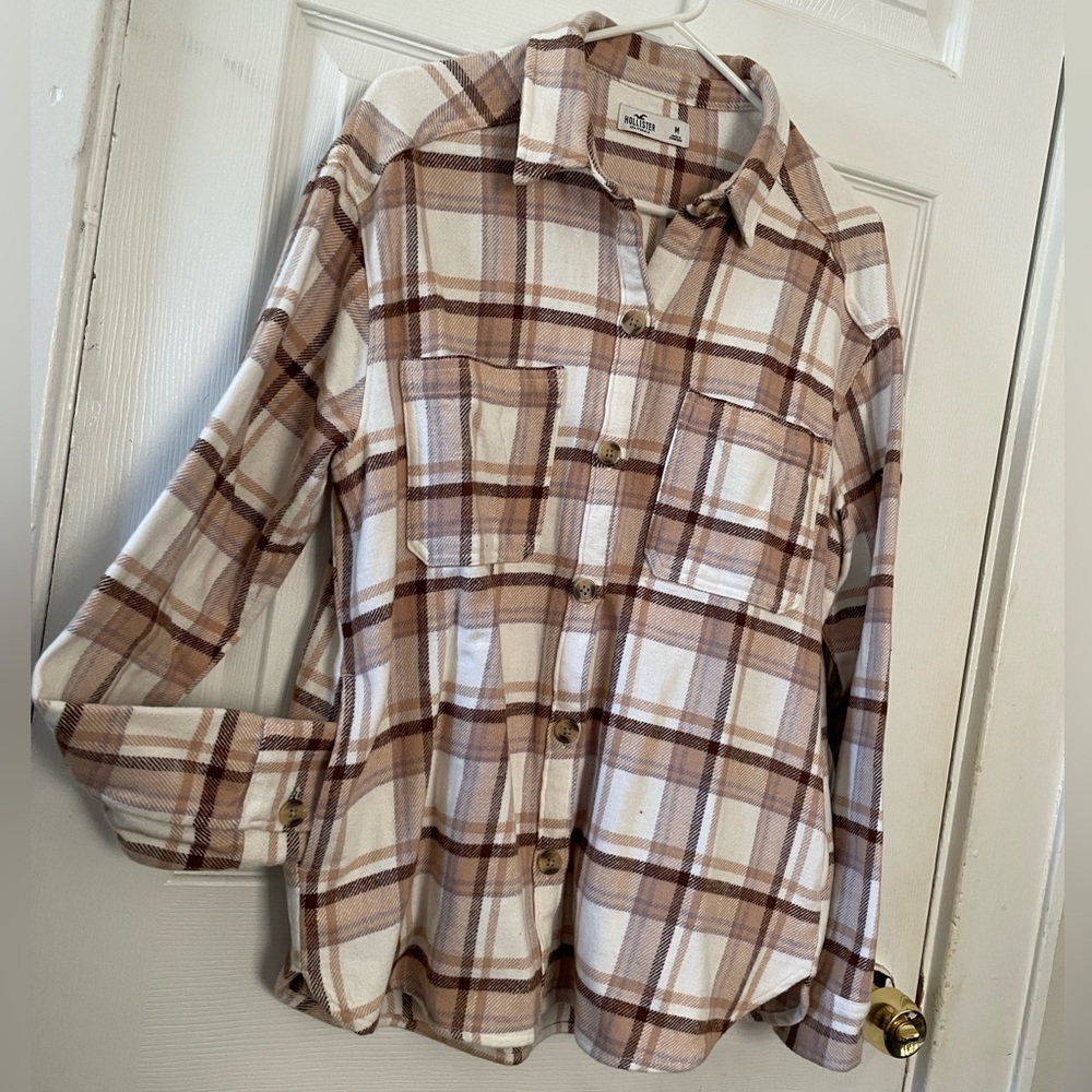 Hollister Oversized heavy flannel